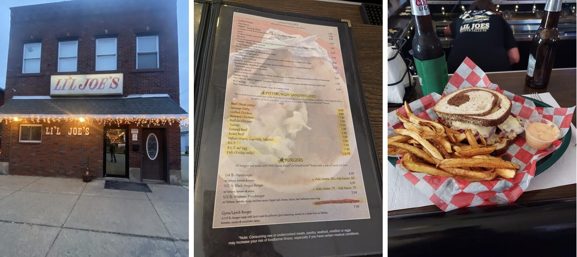Li'l Joe's Menu